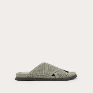 The ReKnit Form Crossover Sandal | Seagrass