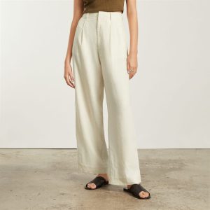 The Linen Way-High? Drape Pant  | Canvas