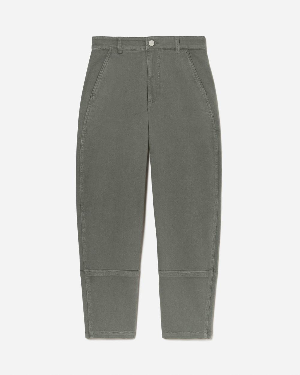 The Utility Barrel Pant | Pewter Green | Regular - Image 4