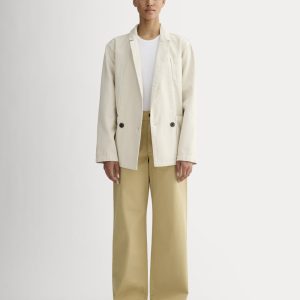 The Wide-Leg Chino | Classic Khaki