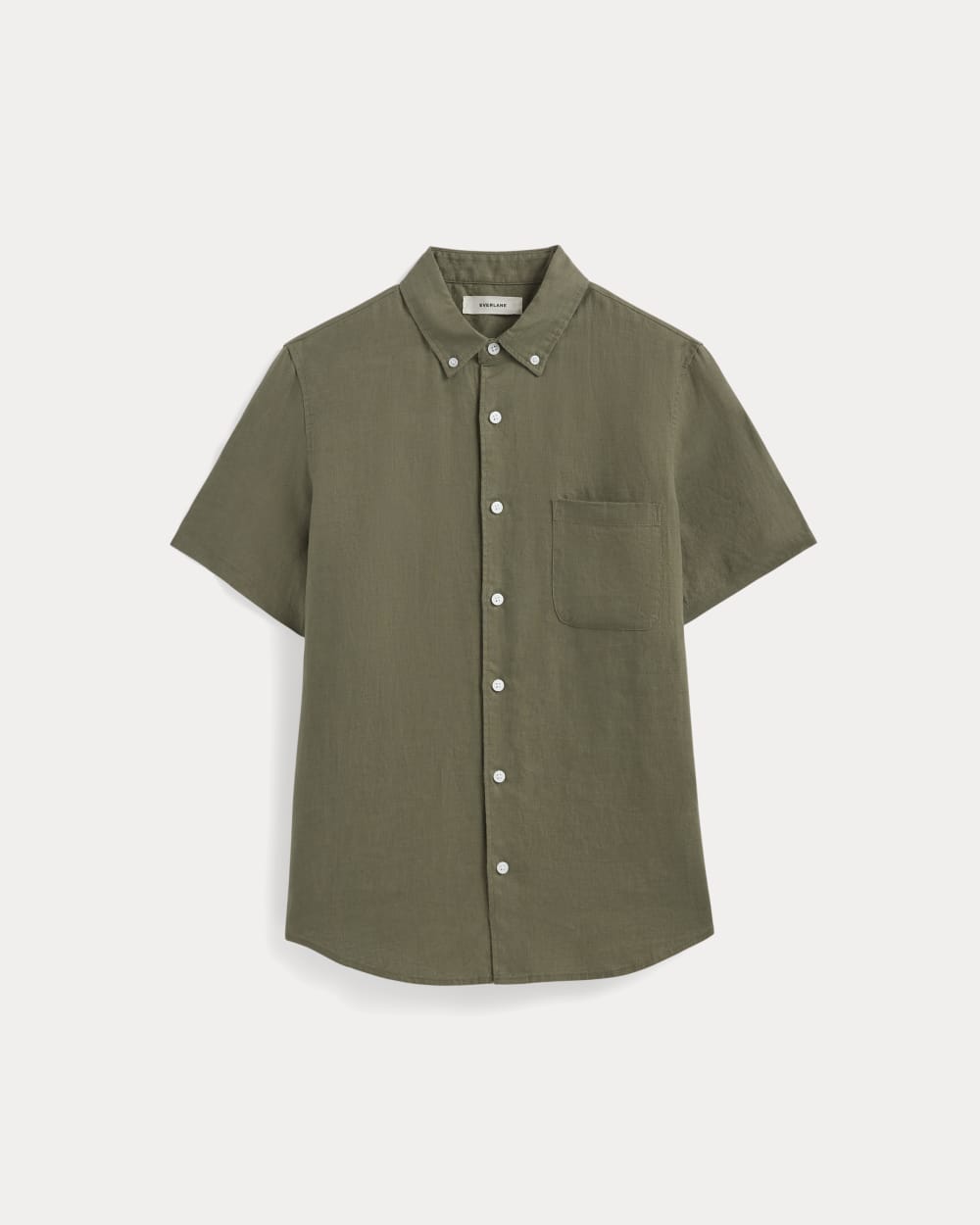 The Classic Short-Sleeve Shirt in Linen | Kalamata - Image 2