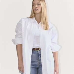 The Supima® Cotton Boyfriend Shirt | White