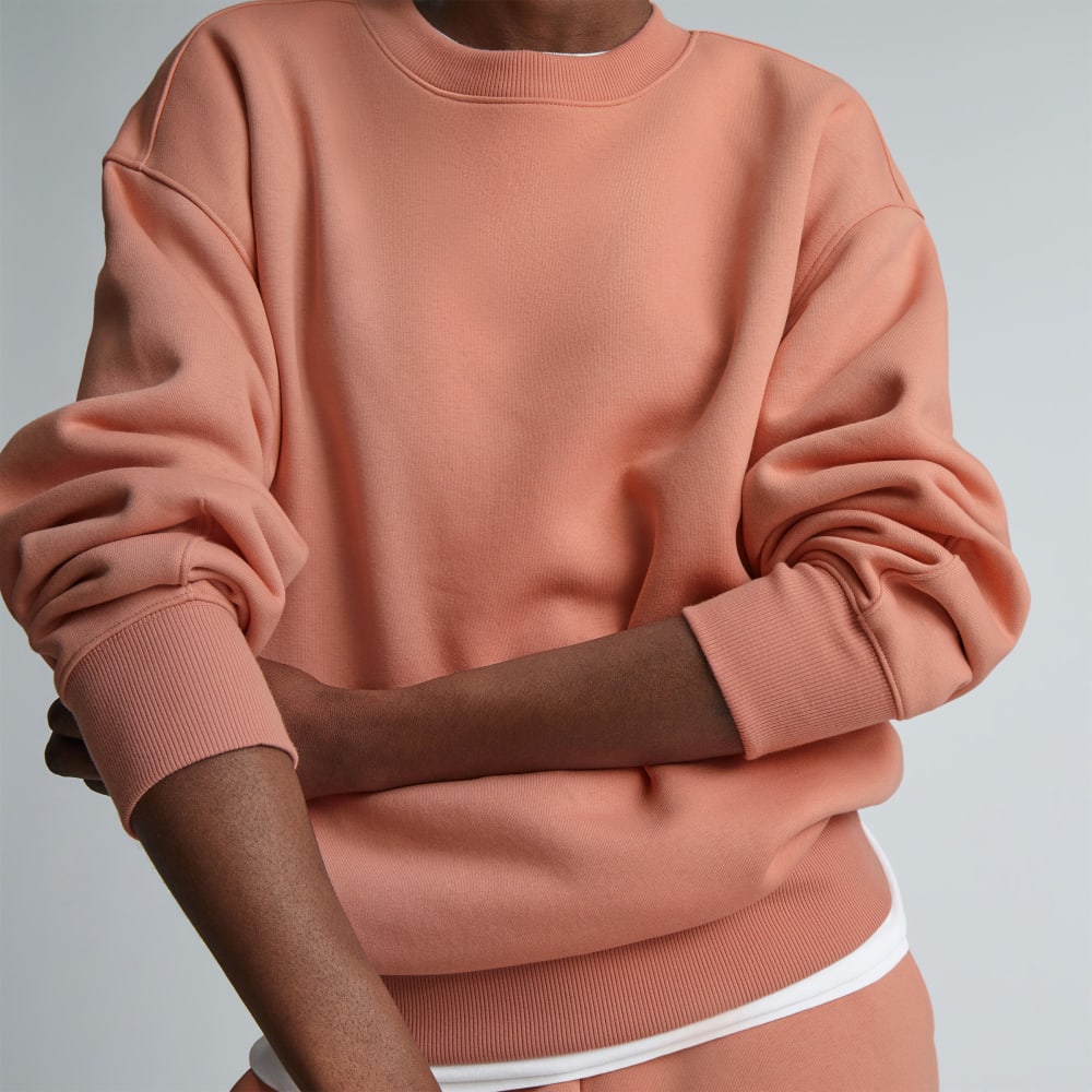 The ReTrack Oversized Crew | Light Rose - Image 4