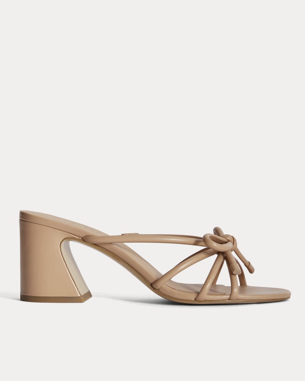 The Bow Heel | Blush Tan