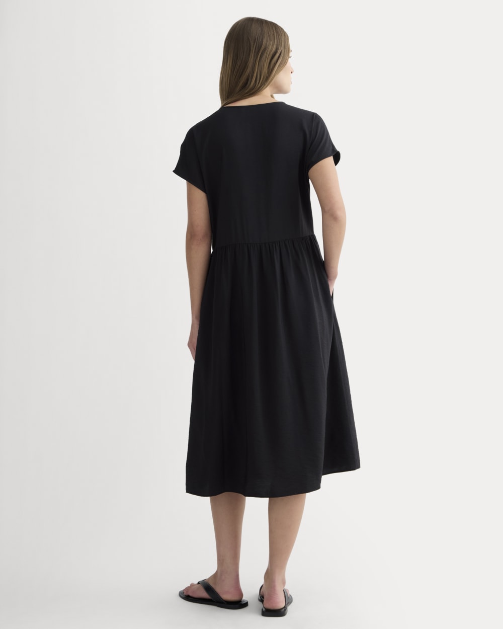 The Midi Dress in SoftLuxe | Black - Image 4