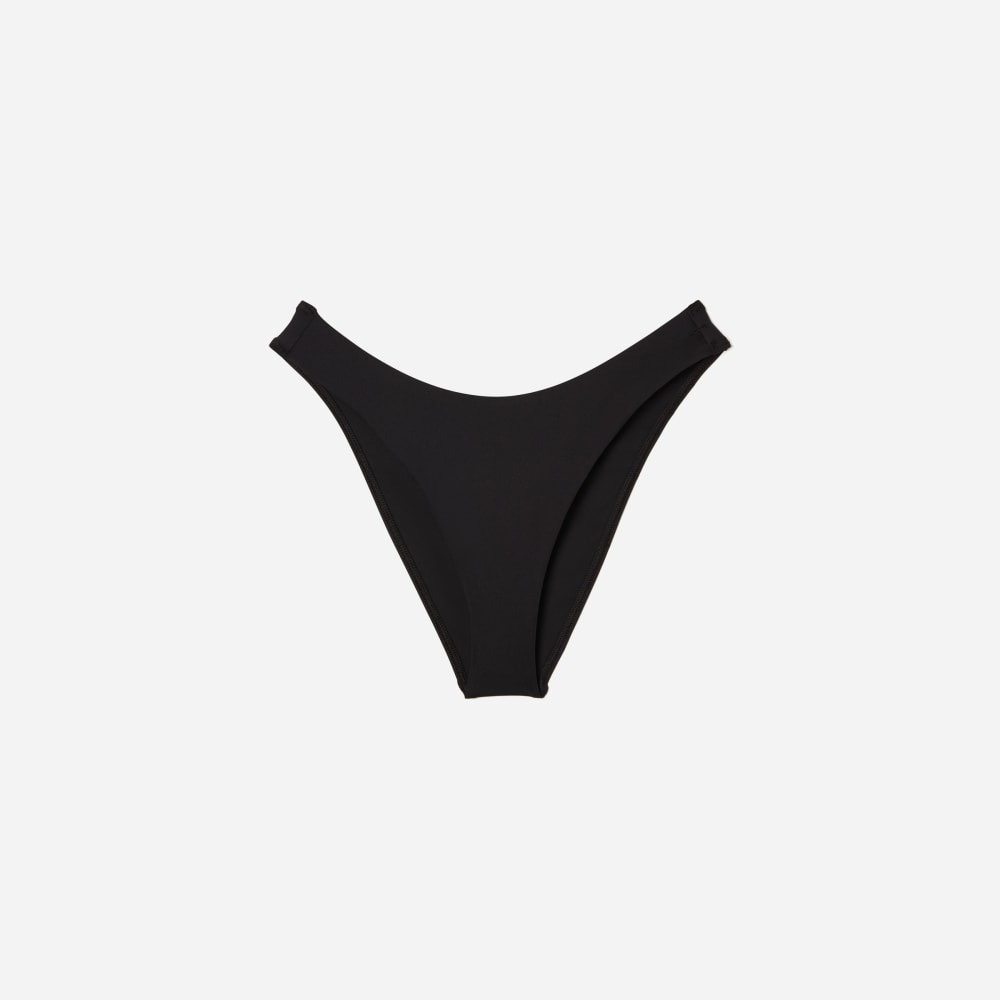 The Thigh-High Bikini Bottom | Black