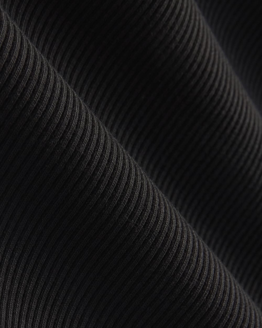 The '90s Rib Tee | Black - Image 5