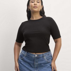 The Shimmy Tee | Black