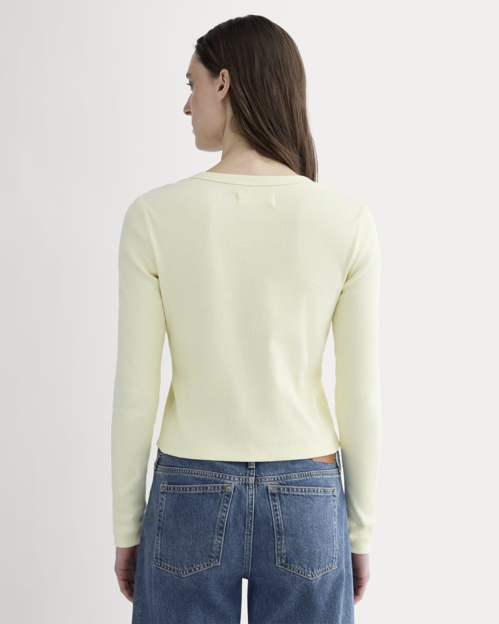 The Selfie Cardigan | Light Yellow - Image 5