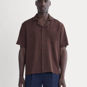 The Resort Shirt in Butterlite | Dark Mahogany