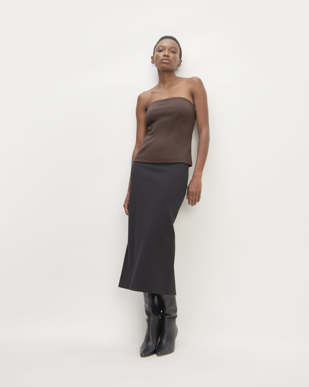 The Dream Tube Top | Earth Brown - Image 3