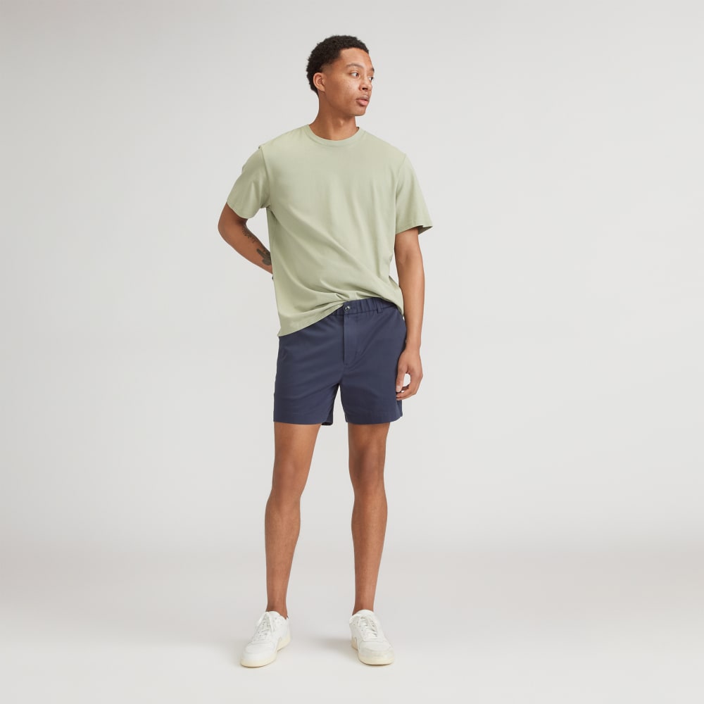 The Pull-On Performance Chino 5 Short | Deep Navy - Image 6