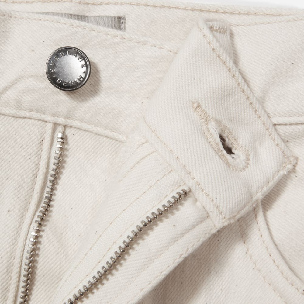 The Organic Cotton Slim-Fit Jean | Ecru - Image 6