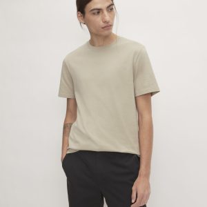 The Essential Organic Crew | Trench Coat Khaki