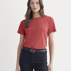 The Slim Air Tee | Vintage Red