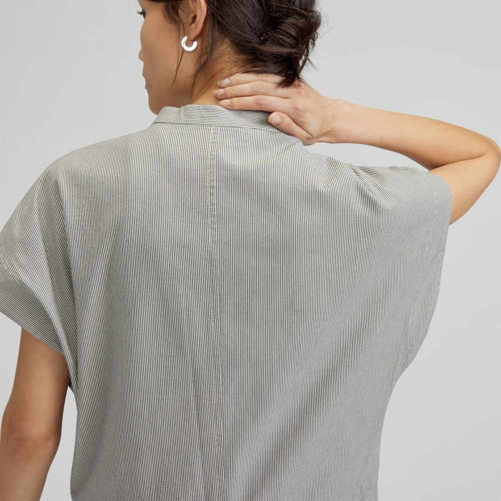 The Easy Workwear Jumpsuit | Canvas Tan / Navy - Image 5