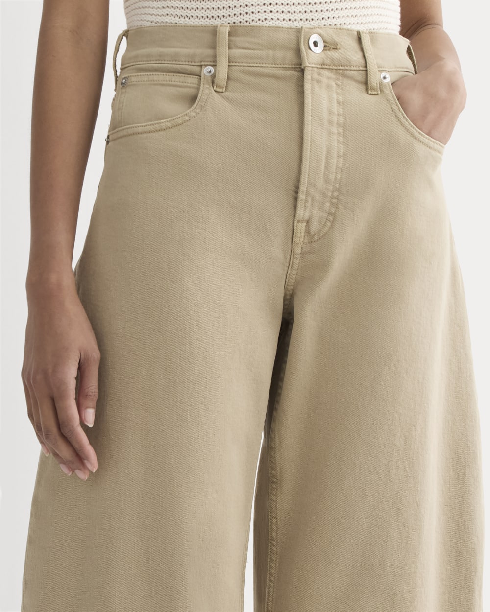 The Way-High® Curve Jean | Garment-Dyed Tan | 27 Inseam - Image 4