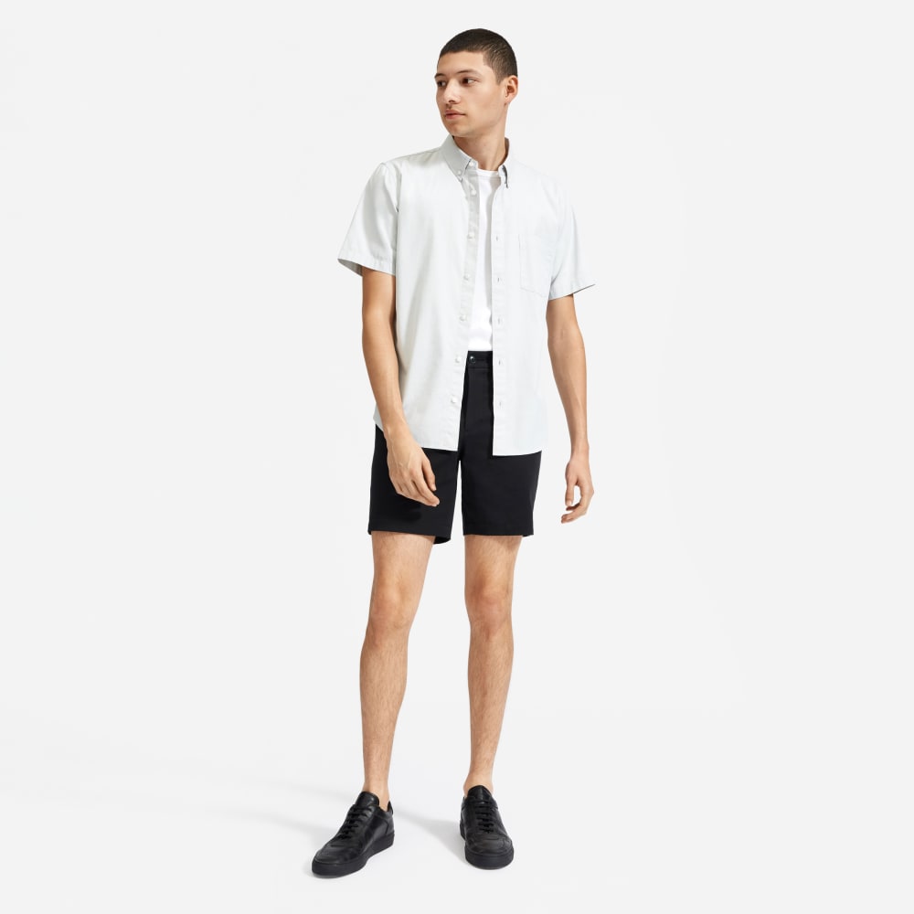 The 7 Slim-Fit Performance Chino Short | Black - Image 3