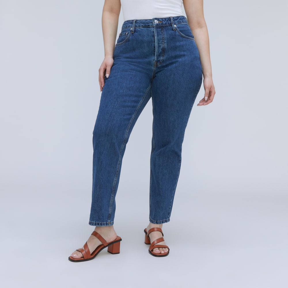 The '90s Cheeky Hourglass Jean | Deep Atlantic | 26.5 Inseam - Image 3