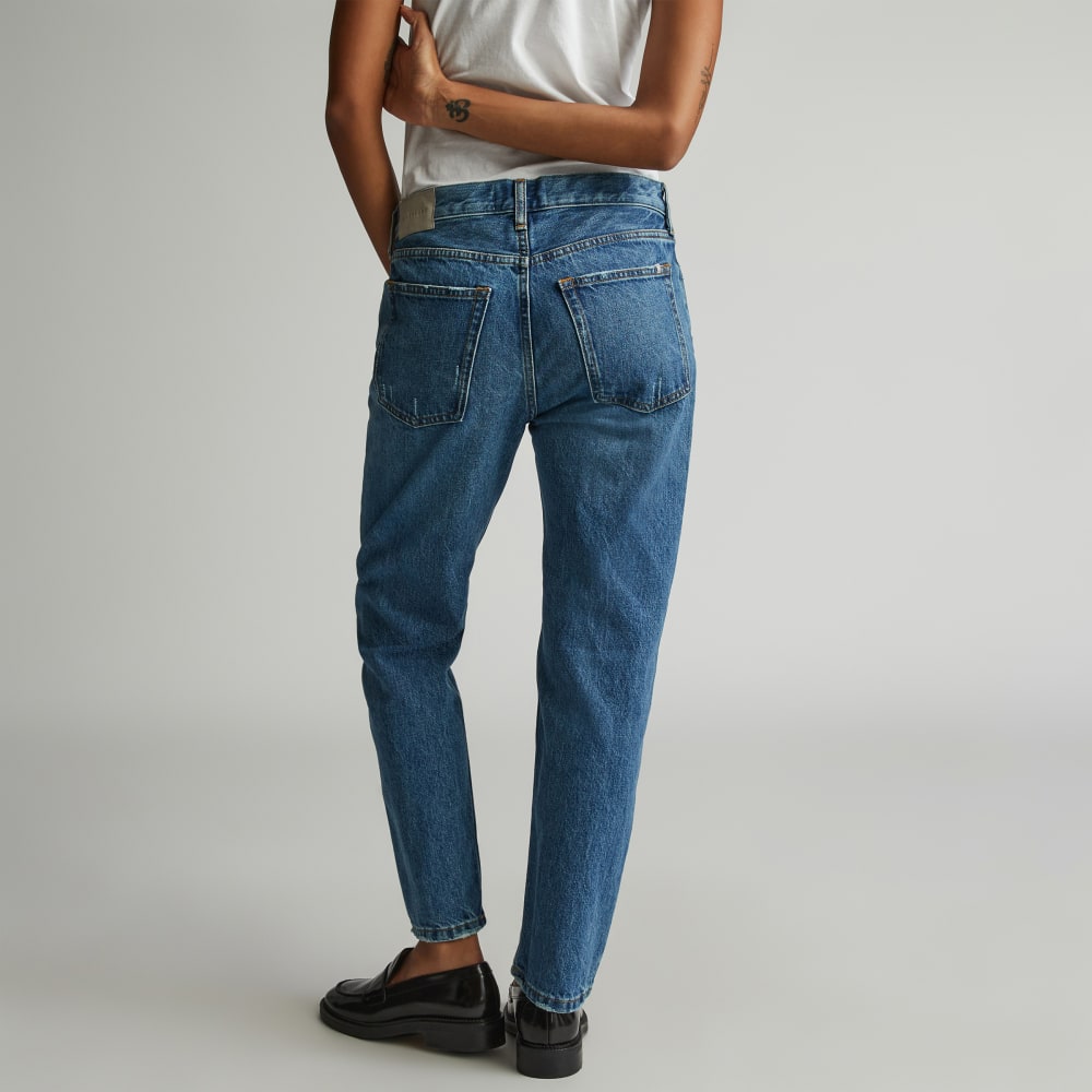 The Rigid Slouch Jean | Washed Indigo | 27.5 Inseam - Image 10