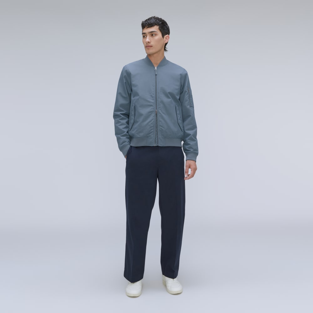 The Bomber Jacket | Uniform | Faded Blue - Image 8
