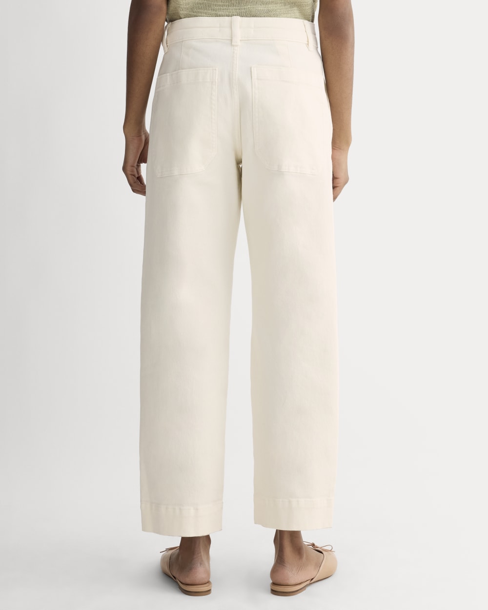 The Utility Straight-Leg Pant | Bone | 28.5 Inseam - Image 6