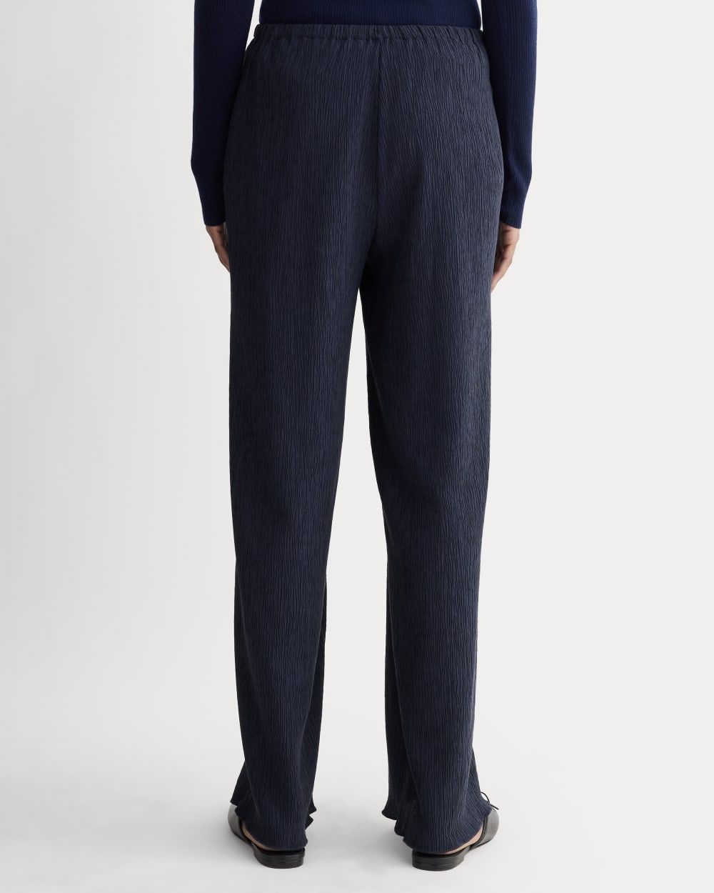 The Crinkle Pant | Navy - Image 5