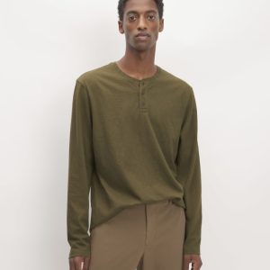 The Slub Long-Sleeve Henley | Beech