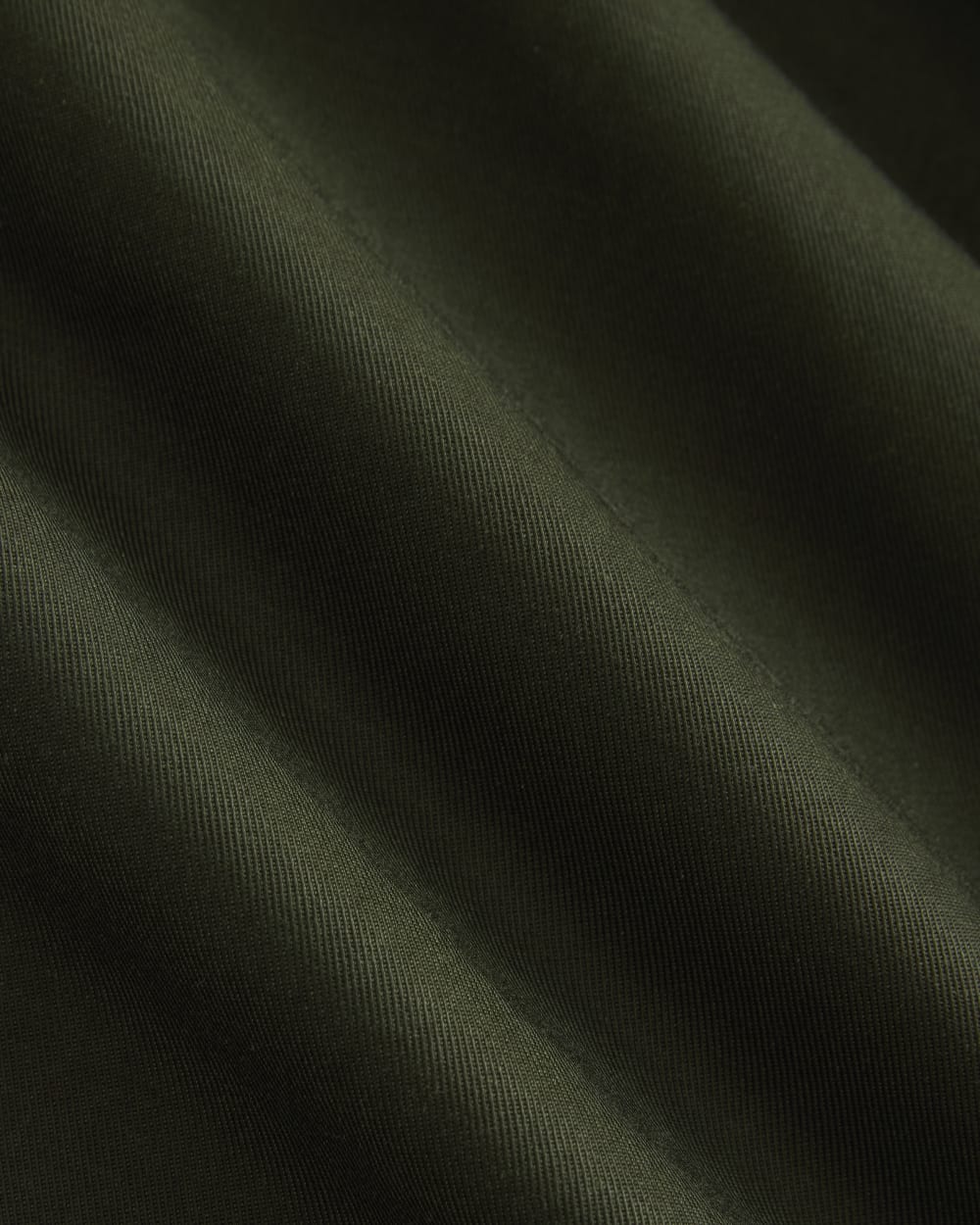 Wide-Leg Trouser in Buttersmooth | Dark Green | 30 Inseam - Image 6