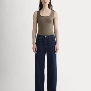 The Form Square-Neck Bodysuit | Deep Taupe