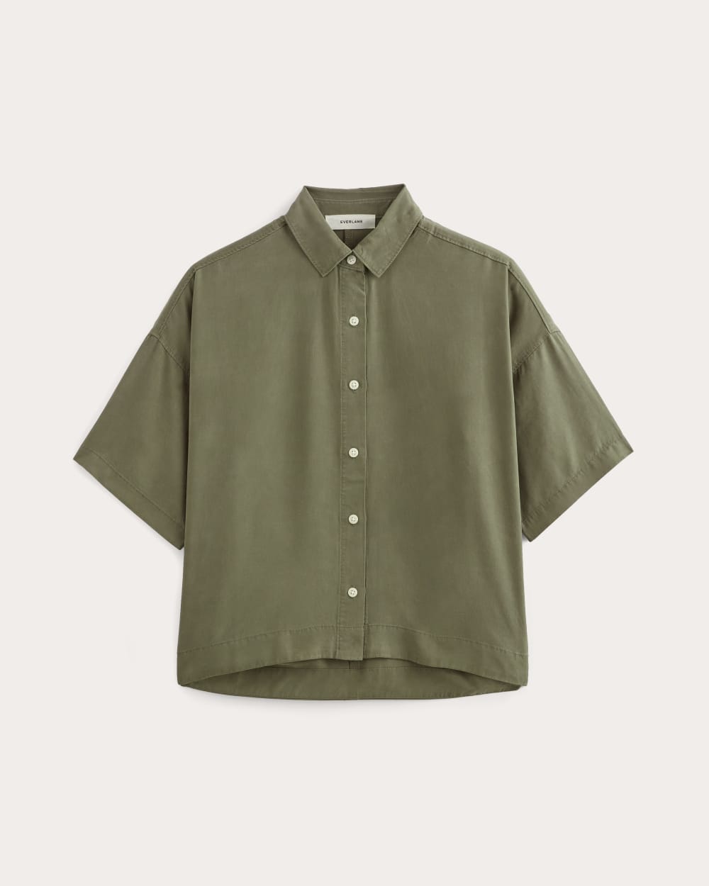 The Short-Sleeve Square Shirt in Butterlite | Kalamata - Image 2