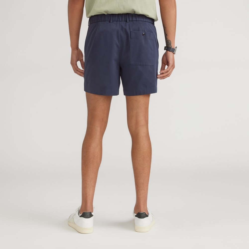 The Pull-On Performance Chino 5 Short | Deep Navy - Image 3