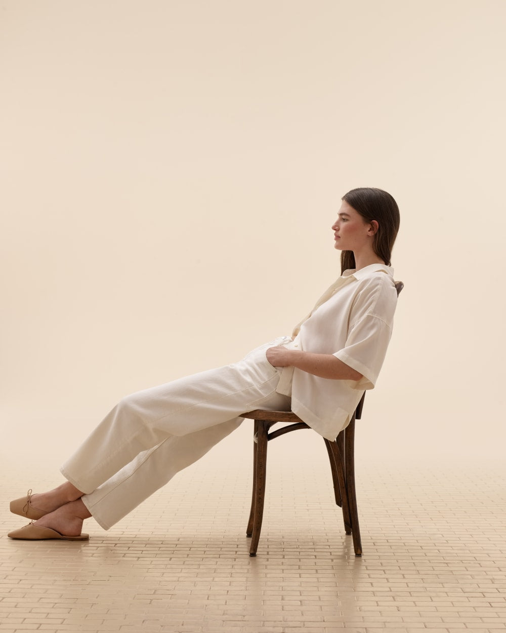 The Way-High® Jean 2.0 | Calico Ecru | 29.5 Inseam - Image 8