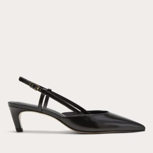 The Studio Slingback Heel | Black