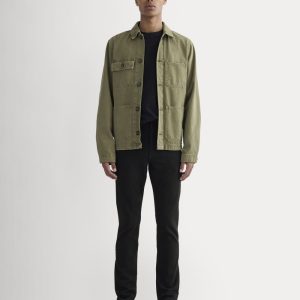 The Slim 4-Way Stretch Organic Jean | Uniform  | Black