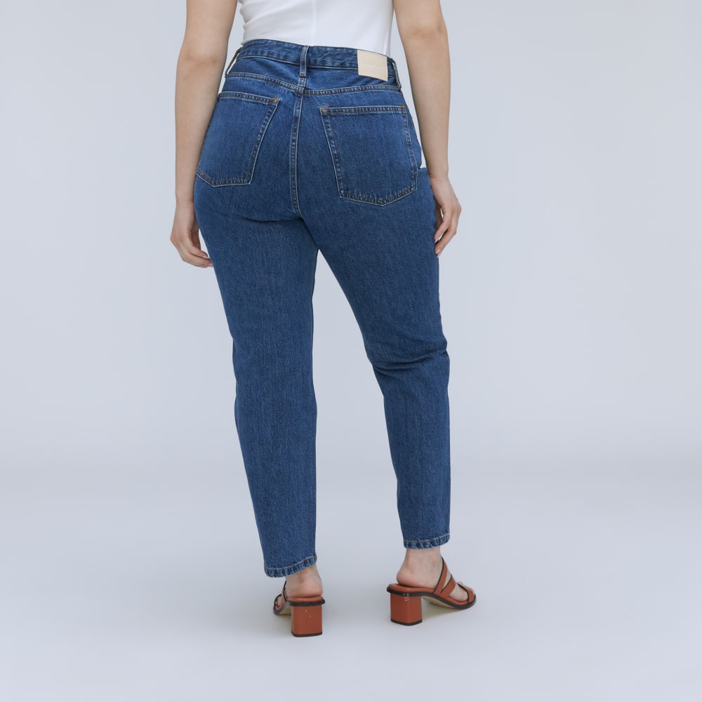 The '90s Cheeky Hourglass Jean | Deep Atlantic | 28.5 Inseam - Image 6