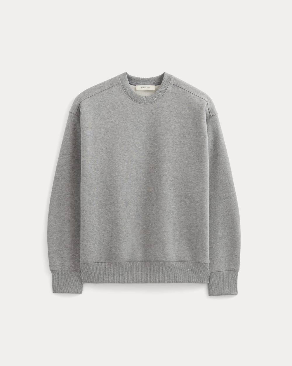 Luxe Fleece Crew Pullover | Vintage Heather Grey