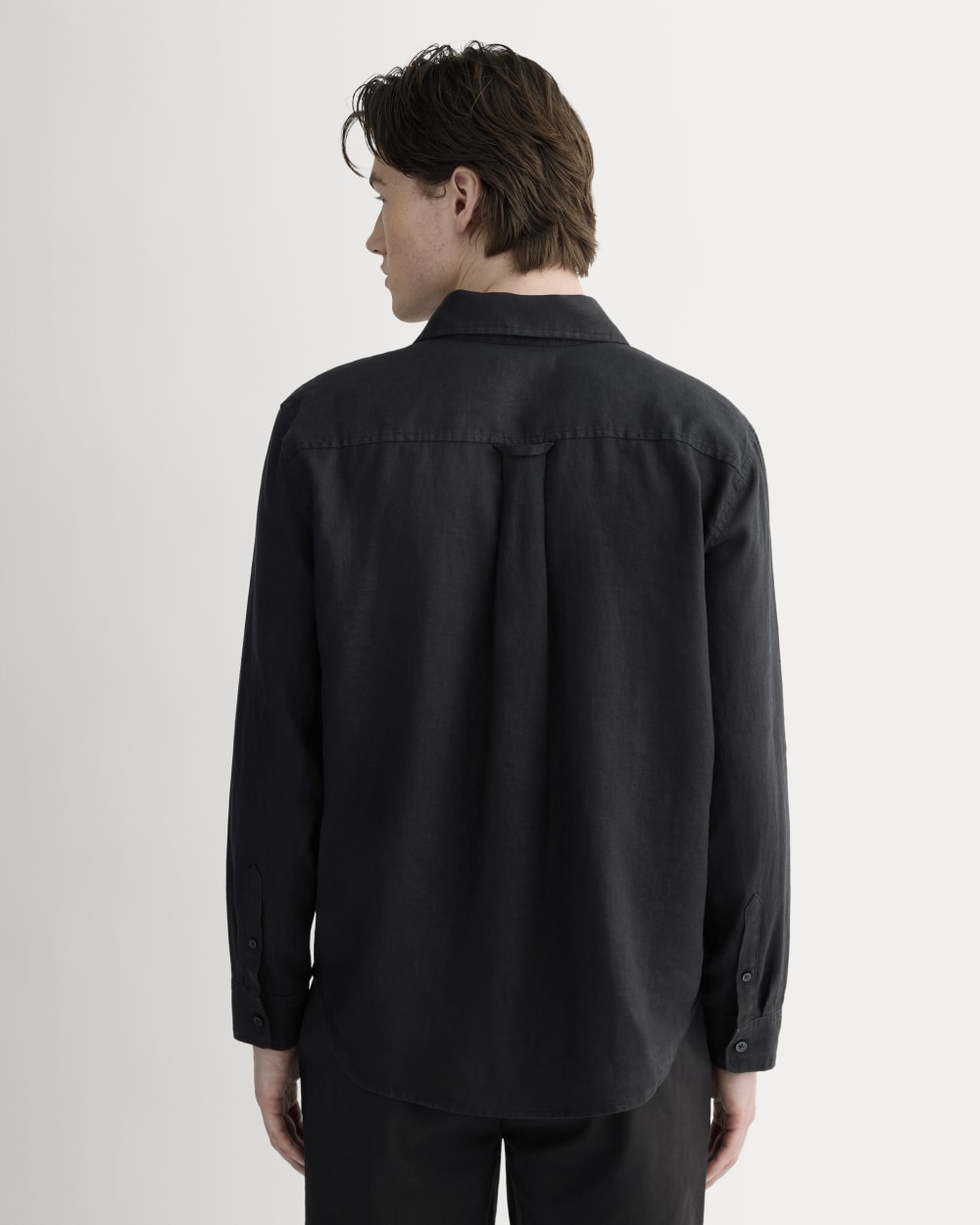 The Linen Utility Shirt | Black - Image 5