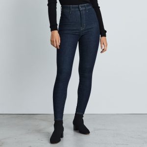 The Way-High® Clean Front Skinny Jean  | Dark Indigo | 26.5 Inseam
