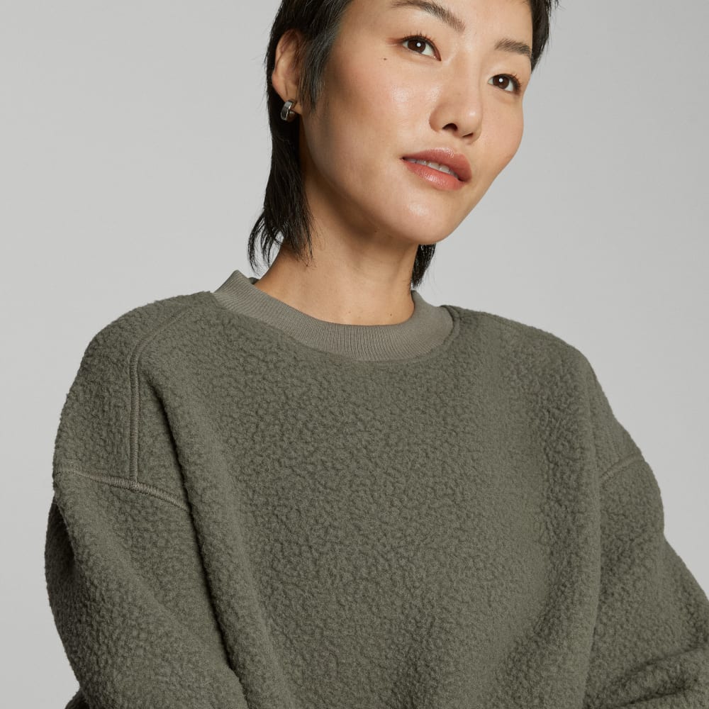 The ReNew Teddy Oversized Crew | Kalamata - Image 4