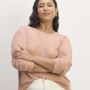 The Air Long-Sleeve Tee | Blush Pink