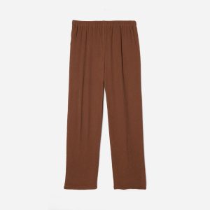The Naia??Ripple Pant | Walnut