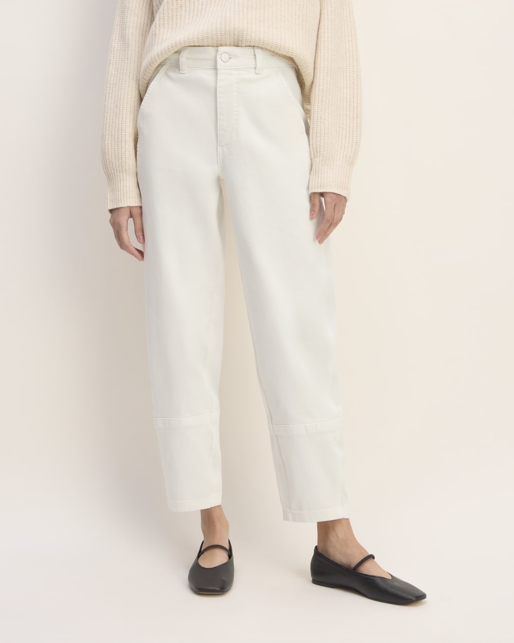 The Utility Barrel Pant | Bone | Regular - Image 3
