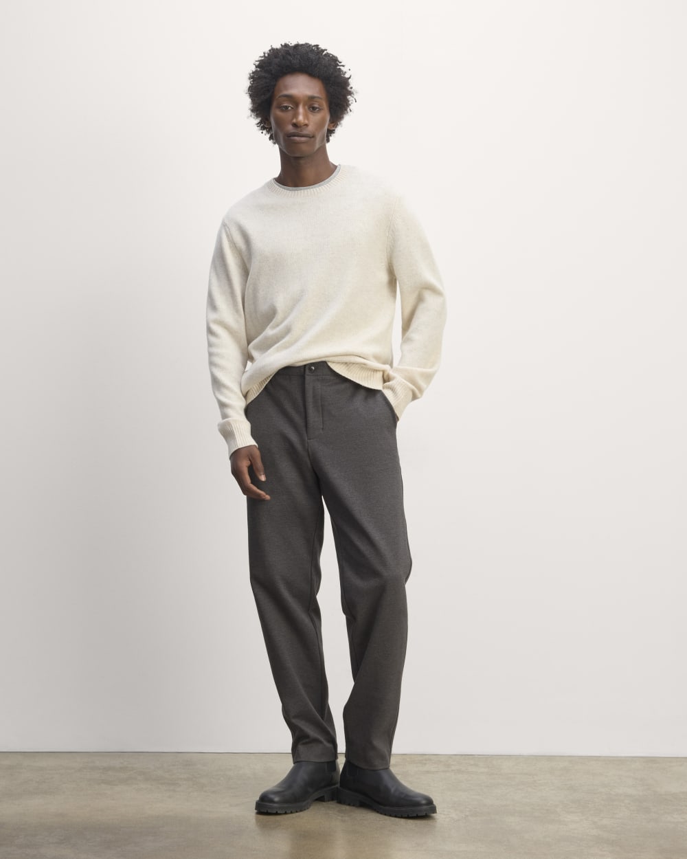 The Dream Chino | Heathered Soot