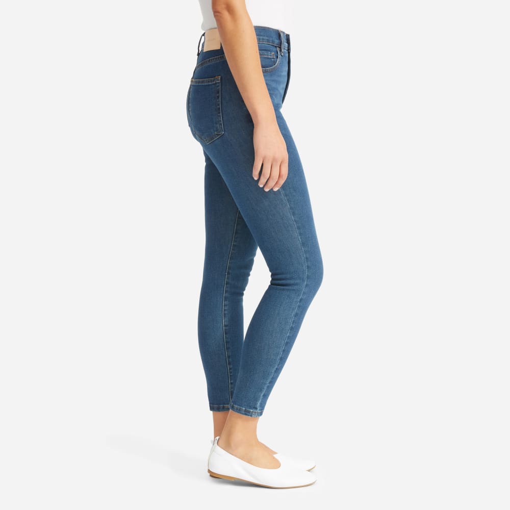 The Authentic Stretch High-Rise Skinny | Mid Blue | 26.5 Inseam - Image 12