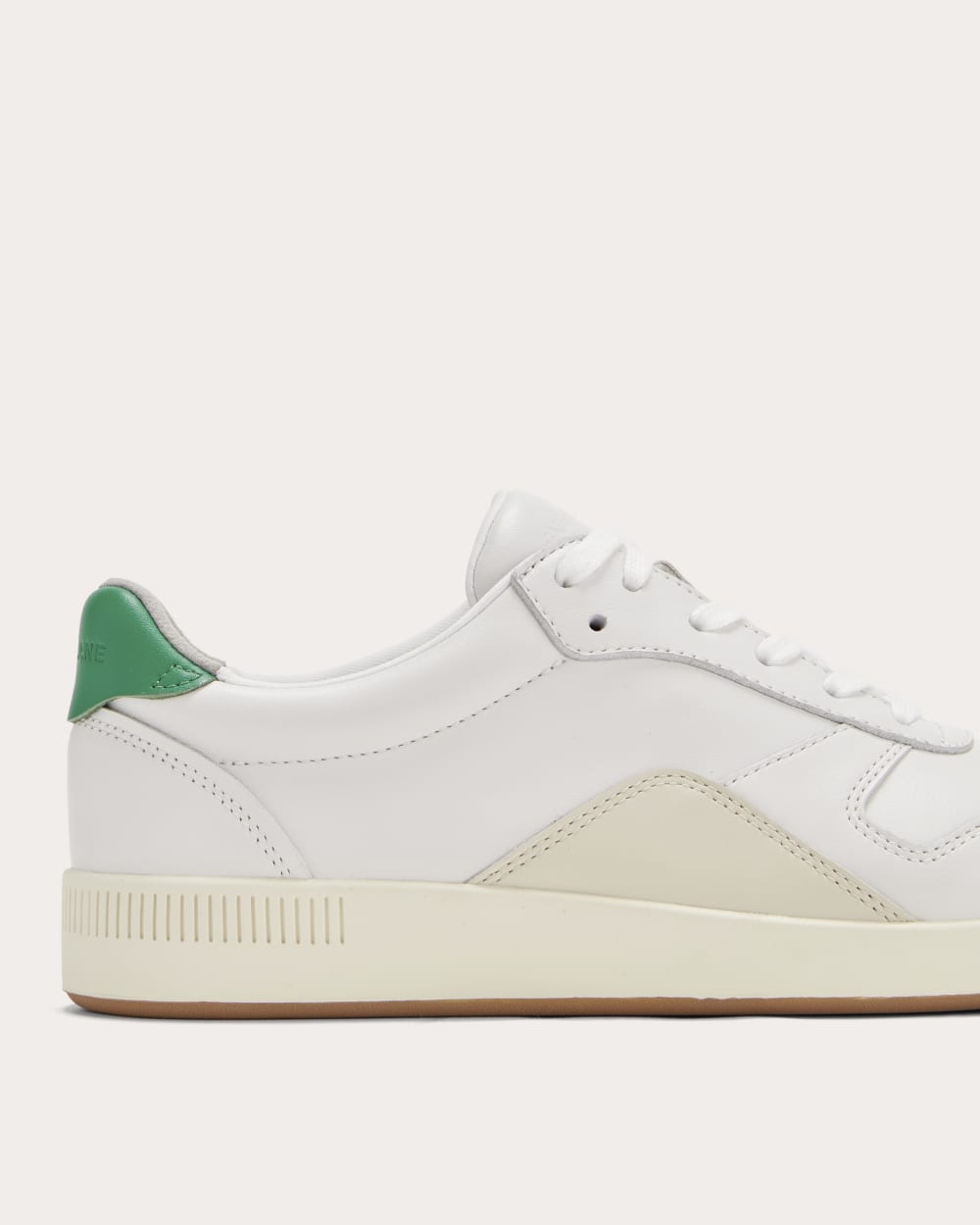 The Court Sneaker | White / Grass Green / Parchment - Image 5