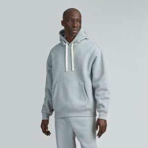 The ReTrack Hoodie |  Heathered Grey