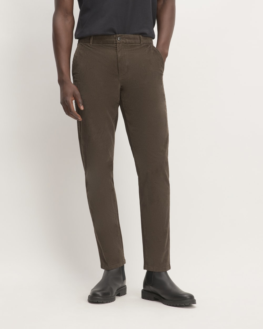 The Straight Fit Corduroy Pant | Cocoa