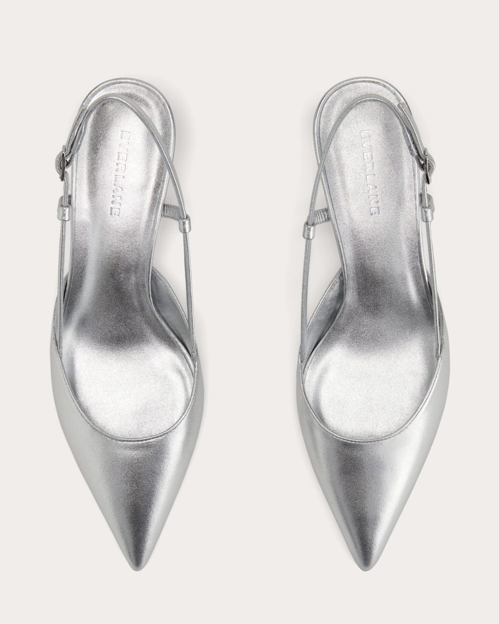The Studio Slingback Heel | Silver - Image 4