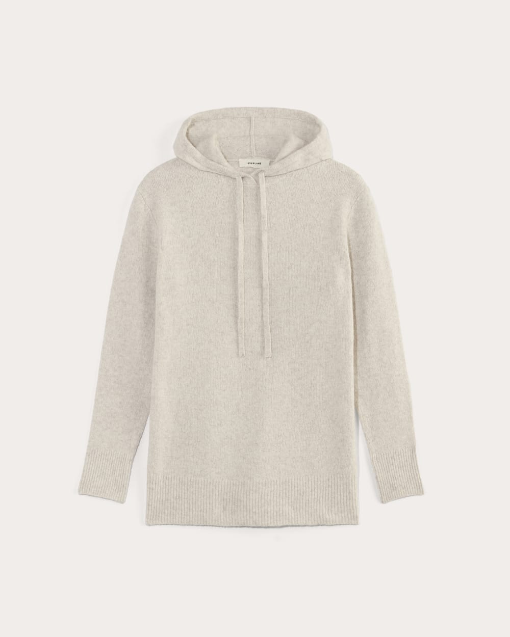 The Oversized Hoodie in Plush Cotton | Heathered Oat - Image 2